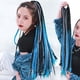 thumbnail image 1 of Cola de caballo trenza sucia elástica., 1 of 3