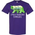 thumbnail image 3 of Inktastic Smoky Mountains, Tennessee Mountains and Bear Shape T-Shirt, 3 of 5