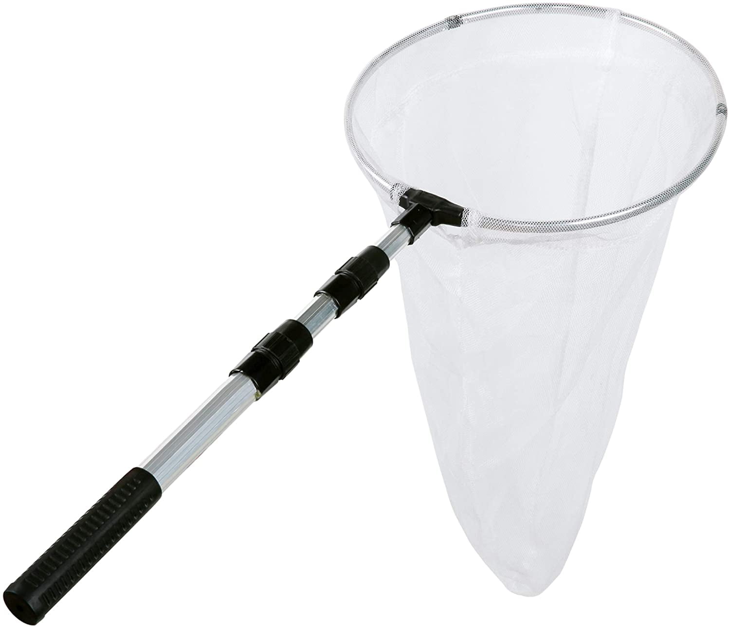 Catching Insect Butterfly Net 14" Ring Extends To 36 inch Dragonfly Bat Fish 