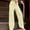Beige, variant on Wide Leg Cargo Long Sweatpants for Women, Solid Drawstring Waist Casual Trousers with Multiple Pockets White
