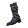 thumbnail image 2 of Leggings a escala 1/6, botas, muñecas, accesorios de vestir, botas de trabajo informales, botas para figuras Botas de hombre A, 2 of 9