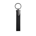 thumbnail image 1 of Llavero de curpiel con aro giratorio-Mistral negro 2.3 x 11, 1 of 2