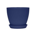 thumbnail image 2 of Plastic Plant Pots With Drainage Tray Flower Pot Indoor Outdoor Succulent Planter Thickened Resin Pot Home Garden Balcony Office Patio Plant Container Gardening Decor Set, 2 of 6
