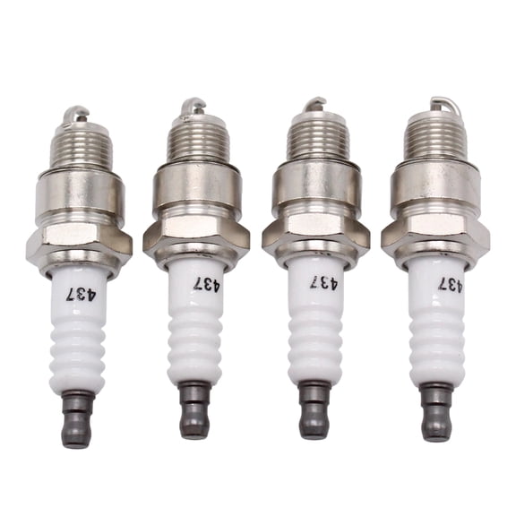Zeiwohndc Pack Of 4 Tractor Spark Plugs Quick Installation & Fuel Optimization for