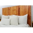 thumbnail image 6 of Barn Walls Gunstock Floating Headboard Handcrafted in America Real Solid Wood - Color Sample, 6 of 9