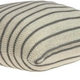 thumbnail image 3 of 20" x 7" x 20" Stunning Transitional Tan Pillow Cover With Poly Insert, 3 of 5
