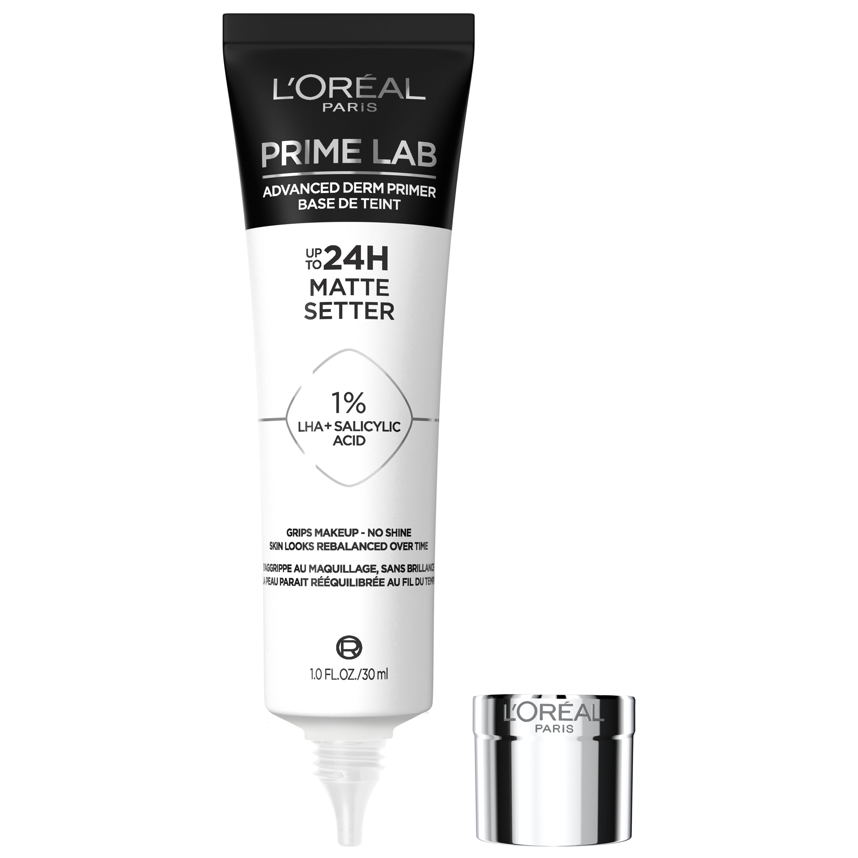 L'Oreal Paris Prime Lab Matte Setter Primer, No Shine, 1 fl oz