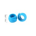 thumbnail image 2 of Spool Huggers Good Elasticity Bobbin Clip Clamps Wear-resistant Rack for Embroidery Tailoring Holders Orderly Sewing Tool Strong Fixation Tailoring Carft Blue, 2 of 8