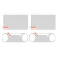 thumbnail image 1 of Game Console Screen Protective Cover,Screen Protective Film Scratch Game Console Glass Screen Protector PS Vita Glass Screen Protective Film Luxury Finish, 1 of 9