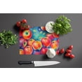 thumbnail image 3 of Carolines Treasures DAC1831LCB 15 x 12 in. Colorful Apples Glass Cutting Board - Large, 3 of 5