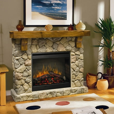 Dimplex Fieldstone Electric Fireplace Walmart Com