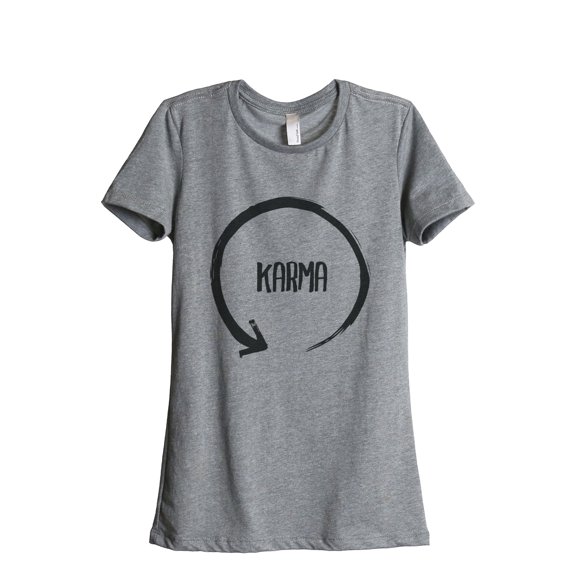 Thread Tank Designs - Karma Cycle Women's Relaxed T-Shirt Tee