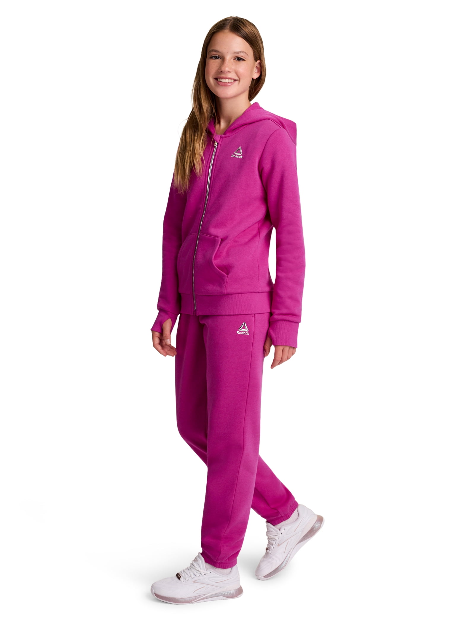 Reebok Girl's Game Day Fleece Signature Jogger, Sizes 4-18