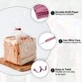 thumbnail image 4 of Uxcell Bag Twist Ties Reusable Plastic Twist Ties Wire Cable Ties for Party Bread Candy Pink, 4 of 6