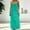 Mint Green, variant on Backless Cami Dress Womens Summer Sleeveless Maxi Dress Beach Boho Dresses (Mint Green L)