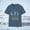 Indigo Blue, variant on JUST BEING A LITTLE EXTRA FUNNY SKELETON SLANG Unisex Softstyle T-Shirt