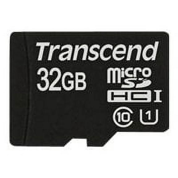 Transcend - Flash memory card - 32 GB - UHS Class 1 / Class10 - microSDHC