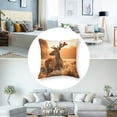 thumbnail image 5 of nygtbtfer Brown Animal Art Animal Pillowcases Home Decor Bed Couch Sofa Office Living Room Cushion White, 5 of 7