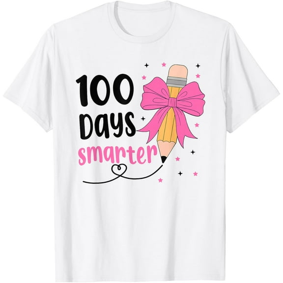 100 Days Smarter 100th Day of School Toddlers T-Shirt Shirts