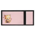 thumbnail image 4 of Chririnla Boba Cat Love Trifold Coin Wallet, Childrens Polyester Purse, Waterproof Slim Organizer for Sports and Outdoor Daily Use, 4 of 7