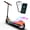 orange, variant on Electric Scooter for Kids 6-12 – Bluetooth Music, LED Lights, 110W Motor, 9 MPH, 5-Mile Range, Safe & Fun