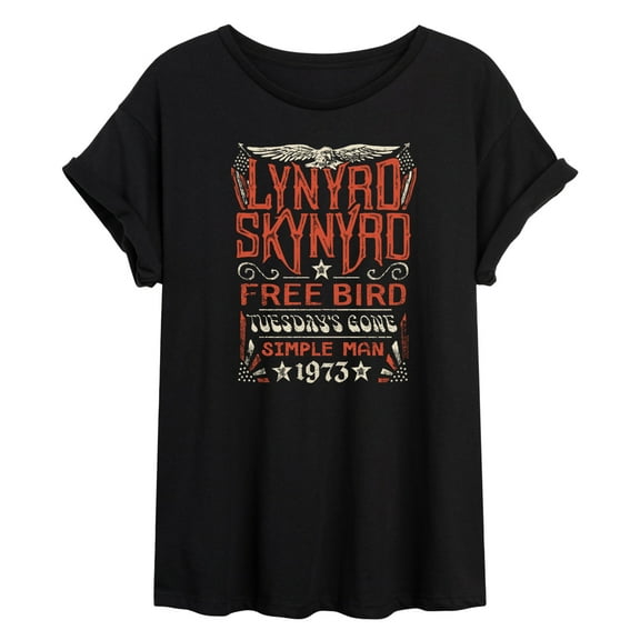 Lynyrd Skynyrd - Hits - Women's Oversized T-Shirt