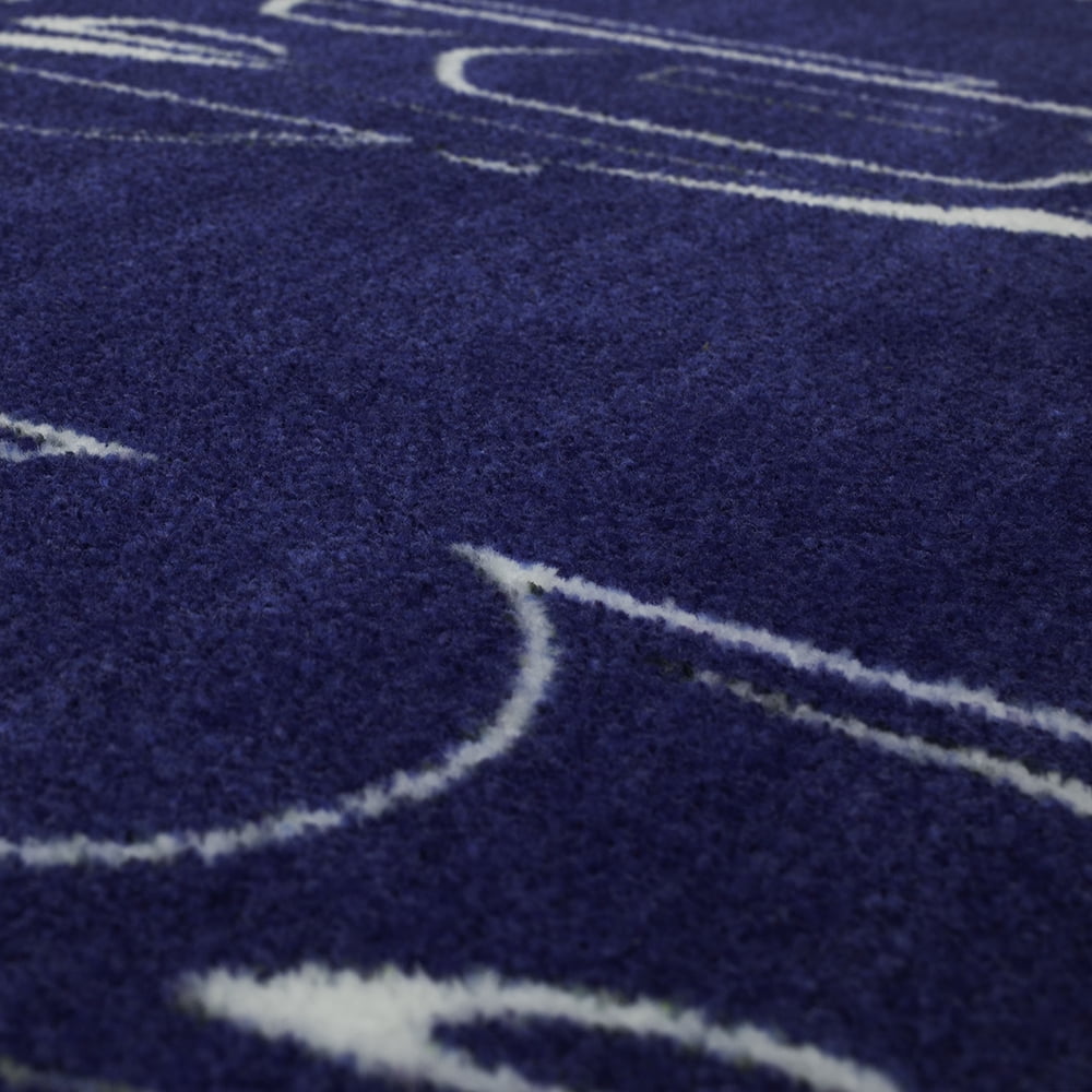 Mohawk Home Profiles Printed Indoor Area Rug in Blue, 5'x8'