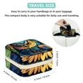 thumbnail image 5 of Owl Travel Portable Square Jewelry Display Necklace Organizer Storage Box, 5 of 6