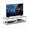 thumbnail image 4 of Furinno Just Wood No Tools Wide TV Stand for TV up to 40" in White, 4 of 6