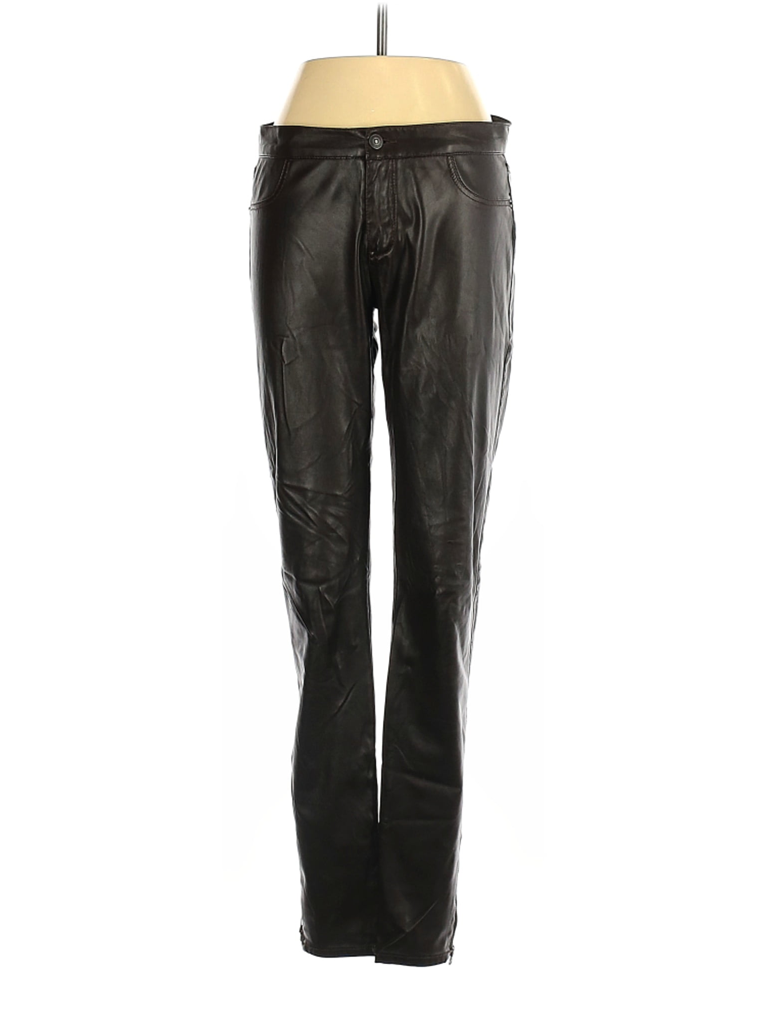 abercrombie & fitch leather pants