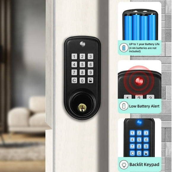 tumgatte Smart Lock Password Dead Lock Source Lock Factory-border E-commerce America Wooden Door Electronic Lock Lock Wal&mart Deals