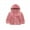 Pink, variant on Kids Jackets for Girls Boys Children's Fleece Hooded Wool Coat Sweater Zipper Shirt Casual Jacket