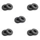 thumbnail image 3 of Cateissary Almohadillas para los oídos Cojín de cuero Almohadillas para los oídos Orejeras redondas Reemplazo de 70 mm para auriculares K518 Type2 NO2, 3 of 6