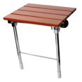 thumbnail image 3 of Asiento de ducha montado en la pared, taburete de ducha para interior, taburete para zapatos de ducha, asiento de ducha plegable para personas mayores, 3 of 9