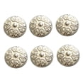 thumbnail image 1 of 6 Piezas de Tiradores de Armario Vintage Sunnimix Accesorios de Muebles Aleación de Zinc Blanco Plata, 1 of 8