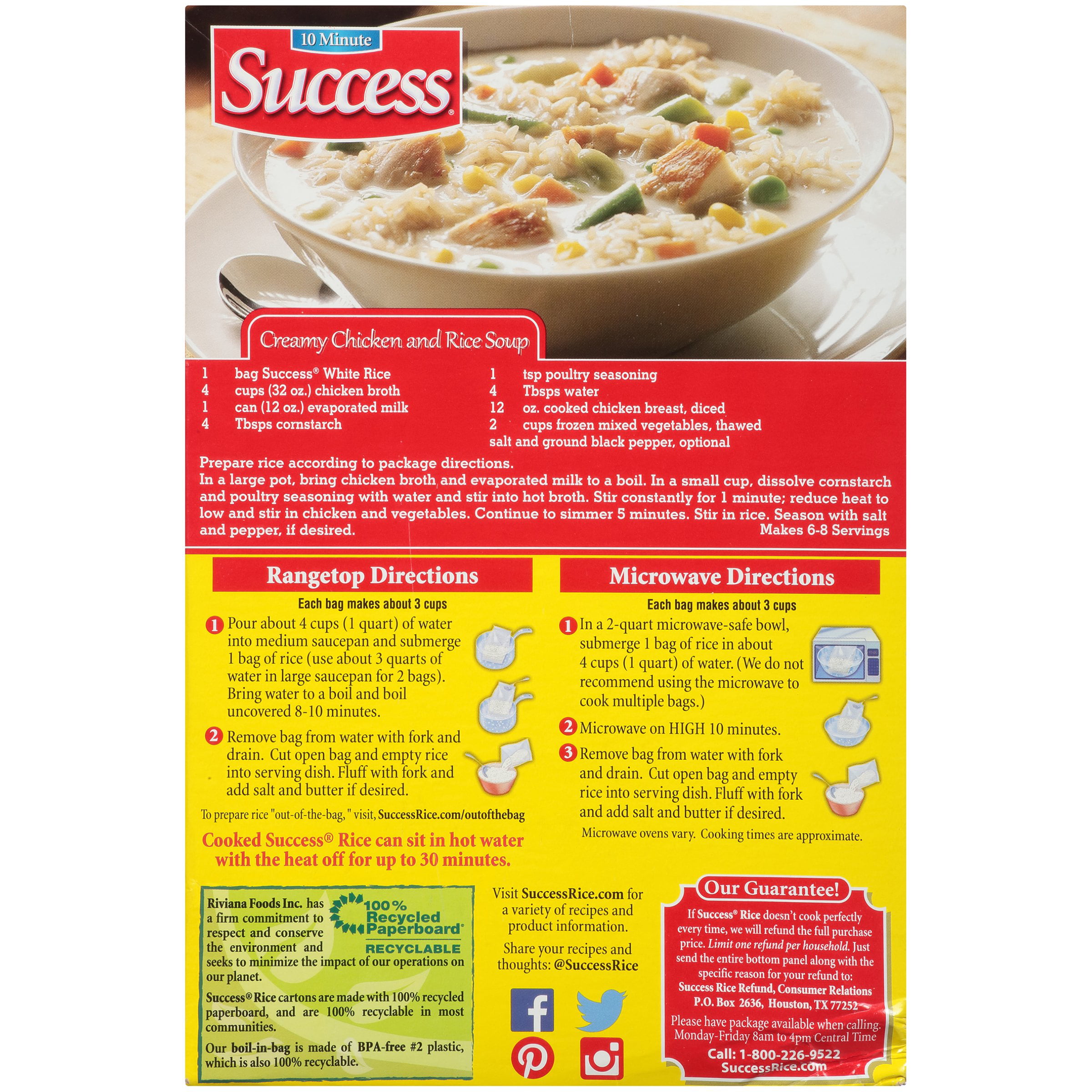 How Much Rice Is In A Success Boil In Bag - Bag Poster