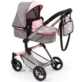 Dolls Pram With Car Seat Lissi Twin Baby Doll Stroller With Car