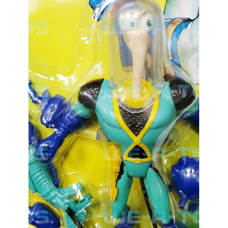 Earthworm Jim Deep Sea Mission Suit Action Figure Playmates 2002