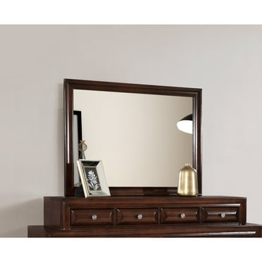 Glory Furniture LaVita Bedroom Mirror Cappuccino