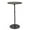 15.75'' Black Top / Black Base, variant on Bar Table 15.75inch Small Round Top Adjustable Height 22.64-33.46in Multifunctional Side Table for Pub Bar Dining Bistro Cafe