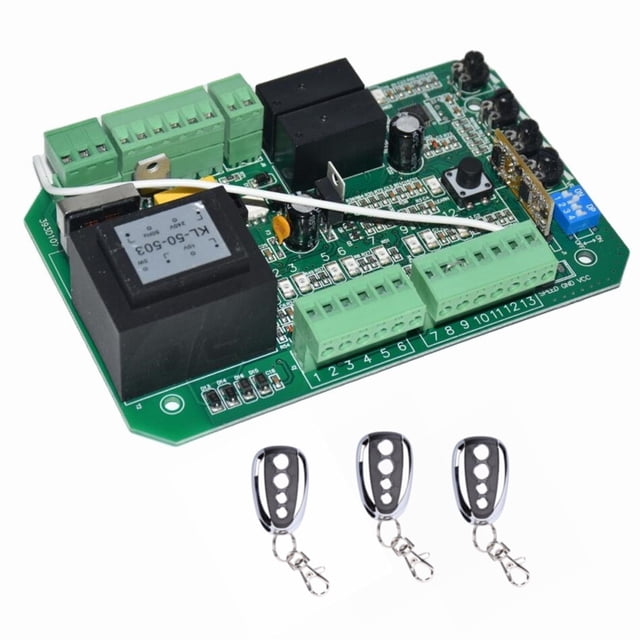 Sliding Gate Opener AC Motor Control Unit PCB Controller Circuit Board Electronic Card For (PY600ac SL600 SL1500 PY800 Model) ,Ultra-Quiet Operation