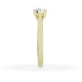 thumbnail image 4 of Unique Moments 0.75 Carat Solitaire 4-Prong Lab Grown Diamond Engagement Ring 14K Yellow Gold, 4 of 6