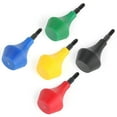 thumbnail image 4 of AME 6pcs Archery Nylon Arrowheads Screw In Broadheads Target Practice Shooting Safe Game, 4 of 14