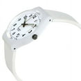 thumbnail image 2 of Swatch Just White Soft White Rubber Ladies Watch GW151O, 2 of 3