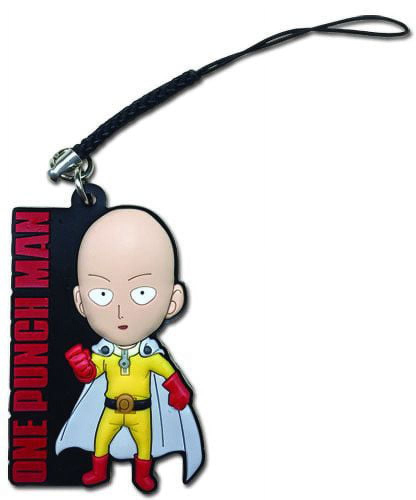 Cell Phone Charm - One-Punch Man - SD Saitama ge17468