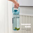 thumbnail image 2 of 2L Water Bottle with Marker & Straw Large Capacity Water Bottle with Handle Reusable Leakproof Water Jug for Hiking Travel Outdoor Sports Gym Fitness, 2 of 4