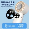 thumbnail image 3 of Sentmoon Handheld Fan Personal Fans Portable Rechargeable Portable Handheld Mini Fan 6 Speeds 16900 High Fan with LED Display USB Rechargeable Mini Fan with Lanyard for Makeup Travel Outdoor, 3 of 6