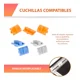 thumbnail image 5 of Guillotina Plastico Regla Carta Cortador Papel Foto Tarjeta, 5 of 8