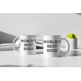 thumbnail image 4 of 26-27 World's Best Boss Coffee Mug Original/Birthday Gift/Easter/Ceramic 350 ML/Original Gift Idea, 4 of 5