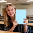 thumbnail image 4 of 1 Pack Minimalist Morandi Color A5 Writing Journal 8.07in, 28 Pages Lined Pocket Notepad, Simple Compact Carry Memo Book For Office Meeting & Casual Journaling, 4 of 6